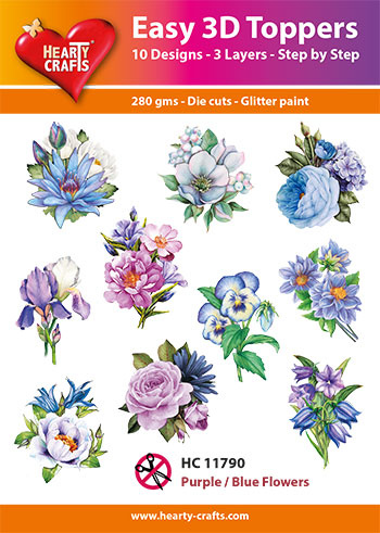 hearty crafts/easy 3d toppers/hearty-crafts-easy-3d-toppers-purple-blue-flowers.jpg